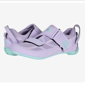 Pearl Izumi Women's Cycling Shoes - Lavender and Mint